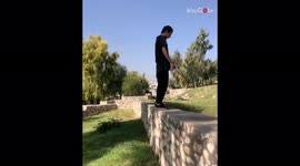 'Boy Hits his Head on Concrete While Doing a Backflip'