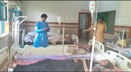 Injured passengers treated in nearby hospital after fatal train collision in Pakistan