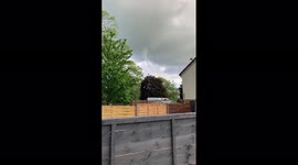 UK: Tornado-Like Funnel Cloud Spotted Over Sky Of Bristol 2
