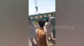 Pakistan train crash: dozens dead and more than 140 injured