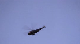 G7 First film of Marine One helicopters for US president Joe Biden in flight in Cornwall. The Two aircraft flew from Cornwall Airport in the direction of Carbis Bay under cover of darkness.