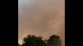 US: Smoke From Telegraph Fire Fills Sky Of Arizona