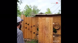 'Loveland Man Nails Impressive Knife-Throwing Trick Shot with 2-Inch Ring '