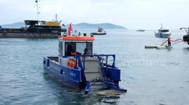 Mucilage Cleaning Has Started In The Sea Of Marmara