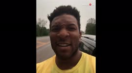 'Tornado Chaser Almost Hit by Lightning Strike in Oklahoma!'