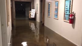 Arkansas church floods during heavy storm