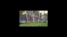 A ghost pushes a girl on swing, True or Fake (1)