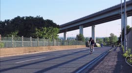 New cycling time trial passes through iconic Kingsferry Bridge in Kent, UK