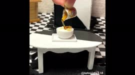 Yummy! Tiny Greek yogurt banana pudding. Taste good as it looks!