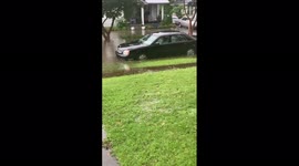 Flash flood hits Northern Alabama