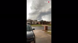 'Severe Thunderstorm Pulls Lubbock, Texas into Darkness'