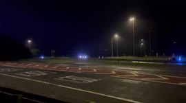 UK: US President Joe Biden’s Motorcade Arrives In Cornwall For G7 Summit 2