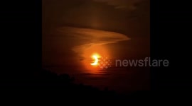 ‘Ring Of Fire’ Solar Eclipse Seen Across Northern Hemisphere 2