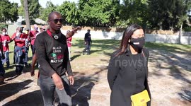 Supporters of South Africa's radical EFF harass journalists at anti-racism protest