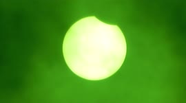 Time Lapse Of The Solar Eclipse Over London