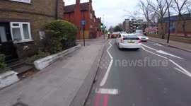A14BCT Phone followed by a punishment pass and obstruction  - Action taken