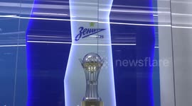Zenit underground station was opened just before UEFA EURO 2020 close to Gazprom Arena in St Petersburg, Russia