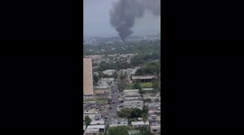 Puerto Rico: Fire Breaks Out After Explosion At Power Plant In Monacillos, San Juan 2