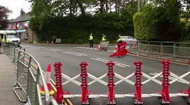 Police respond to Extinction Rebellion protests at the G7 Summit in Carbis Bay, Cornwall