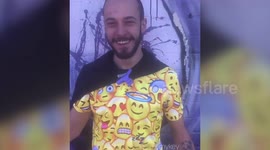 Meet the hair artist who dyes his clients' hair with colourful EMOJIS