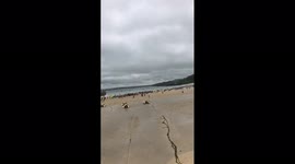 G7 Summit 2021: Extinction Rebellion Protesters March Through St. Ives 7