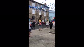G7 Summit 2021: Extinction Rebellion Protesters March Through St. Ives 6