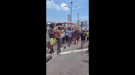 Nigerian police throw teargas at protesters as President Buhari admits failure in addressing violence and kidnappings