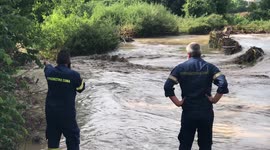 Man dies after car is washed away in northern Greece flash floods