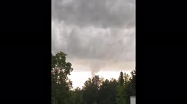 US: Tornado-Like Funnel Cloud Spotted Over Sky Of Moundville, AL