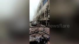 At least 12 killed in huge gas explosion in Shiyan, China