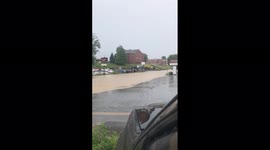 US: Heavy Rain Causes Flooding In Parts Of West Virginia
