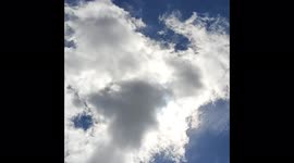 Partial solar eclipse in Dublin, Ireland