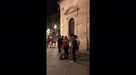 Seville street performers lifting spirits pre-Covid19! Take us back to these times please!!