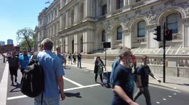 'We Are The Resistance' anti lockdown protest at Downing Street
