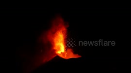 Etna powerful eruption of 15 June 2021 1/2