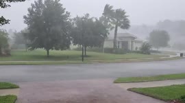 US: Storms Brings Heavy Rain With Gusty Wind To Florida
