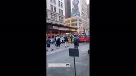 US: People Gather For “Free Palestine” Protest In New York City 2