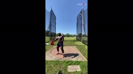 'Track & Field: Shot-Put (Record-Breaking Throw)'