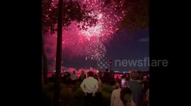US: Fireworks Mark 70 Percent Vaccination Rate, Lifting Of COVID Restrictions In New York 2