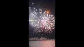 US: Fireworks Mark 70 Percent Vaccination Rate, Lifting Of COVID Restrictions In New York 4