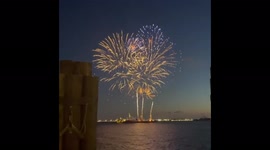 US: Fireworks Mark 70 Percent Vaccination Rate, Lifting Of COVID Restrictions In New York 5