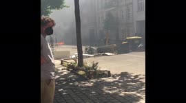 Germany: Leftist Protesters Clash With Police, Set Fire To Barricades In Berlin 2