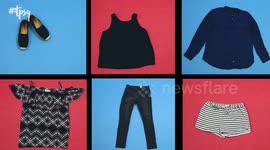 Travel fashion hacks! Dress for success for 7 days with just 8 pieces