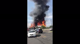 Salt Lake City blaze ravages apartment complex under construction