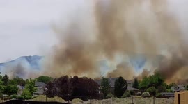 ‘Petrilla fire’ in Reno, Nevada prompts road closures, evacuations