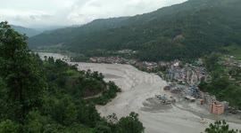 Homes washed away as flash floods kill at least 7 in Nepal
