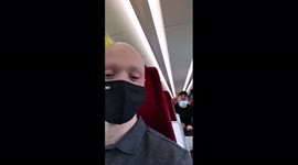 'Yes sir, I can boogie!' Scottish football fans make themselves heard as they travel to Wembley