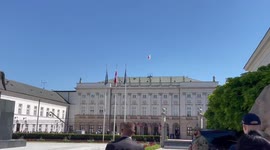 German and Polish presidents meet in Warsaw, Poland to celebrate 1991 treaty