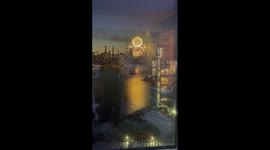 US: NYC Celebrates Reopening Of State Capitol With Fireworks 2