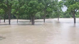 Flooding in Gonzales, Texas